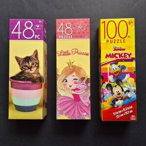 Lot of 3 Jigsaw Puzzles